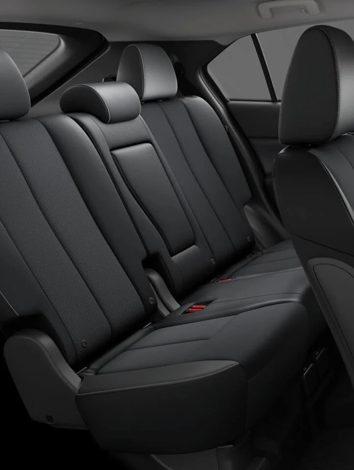 Mitsubishi Eclipse Cross rear seats with room for guests